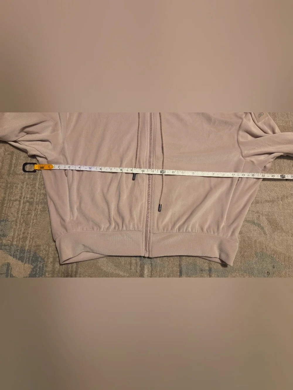 Alo Yoga Velour Glimmer Set. Dusty Pink. Great Conditioned. Plz Read***
